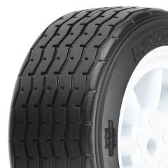 PROTOFORM VTA FRONT TYRES 26MMMOUNTED ON WHITE WHEELS (PR)