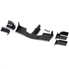 PROTOFORM V2 F1 FRONT WING(BLACK) FOR 1/10TH F1 CAR