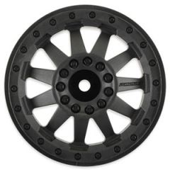 PROLINE F-11 2.8 inch TRAXXAS BEAD BLACK WHEELS JATO/STAMP/RUST