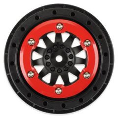 PROLINE PROTRAC SUSP. KIT F-11 2.2/3.0 RED/BLK BEADLOC WHEELS