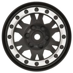 PROLINE IMPULSE 1.9 BLK/SILPLASTIC INTERNAL BEADLOC WHEEL