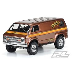 PROLINE 70s ROCK VAN CLEARBODY FOR 313MM SCALE CRAWLER