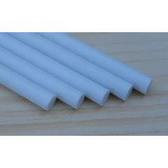 Plastic Round Rods 0.3mm x 380mm 10 pieces