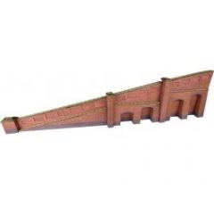Metcalfe PN148 Tapered Retaining Wall in Red Brick