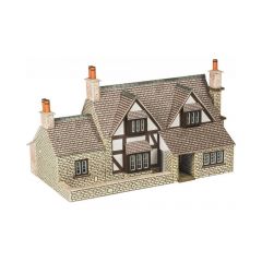 Metcalfe PN167 Town End Cottage - N Gauge Card Kit