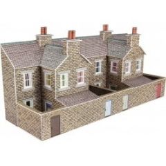 Metcalfe PN177 Low Relief StoneTerraced House Backs