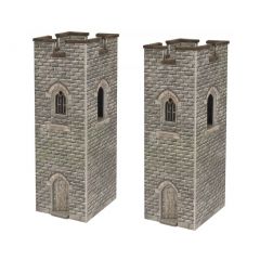 Metcalfe PN192 Watch Tower - N Gauge Castle Card Kit