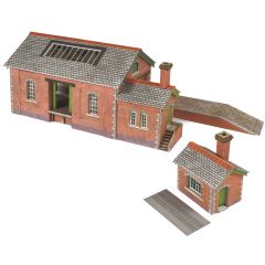 Metcalfe PN912 Country Goods Shed - Card Kit - N Gauge