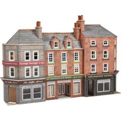 Metcalfe PN972 Low Relief Pub  Shops - N Gauge Card Kit