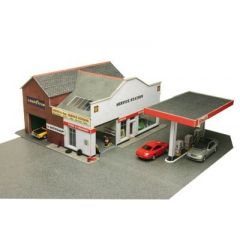 Metcalfe PO281 Service / Petrol Station - 00 Gauge