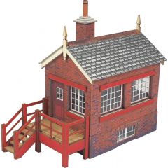 Metcalfe PO430 Small Signal Box - 00 Gauge Card Kit