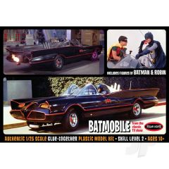 1:25 Batman 1966 Batmobile with Batman and Robin figures