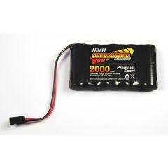 Nimh 4/5 AF 2000mah 6v RX Flat Premium Sport - SKU 1756