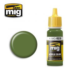 Ammo Mig Jimenez Acrylic 17ml Paint PROTECTIVE GREEN