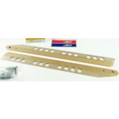 THUNDER TIGER E325 WOOD MAIN ROTOR BLADES - CLEAR - 315mm