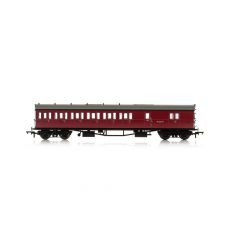 Hornby R4880A BR Collett 57 Bow Ended D98 Six Compartment Brake Third L/H W4949W - Era 4