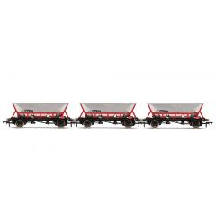 Hornby R60063 HAA Hopper Wagons 3 Pack BR Railfreight - Era 8