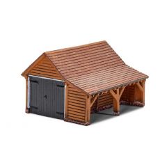 Hornby Skaledale R7271 Timber Garage