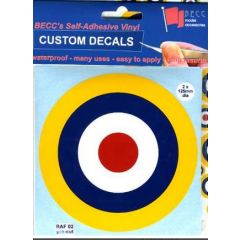 Becc RAF Roundels Type 1A - RAF02 150mm Pair 