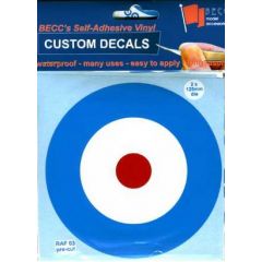 Becc RAF Roundels Type A 75mm - Pair RAF03