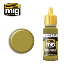 Ammo Mig Jimenez Acrylic 17ml Paint RAL 7028 DUNKELGELB (MID WAR)