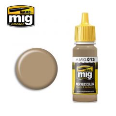 Ammo Mig Jimenez Acrylic 17ml Paint RAL 8000 GELBBRAUN