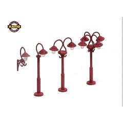 Ratio 453 Swan Necked Lamps (9 pack)