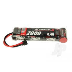 Superpax Battery SC 8.4V 7-Cell 2000mAh NiMH 6-1 Stick HCT