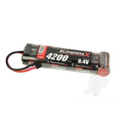 Superpax Battery SC 8.4V 7-Cell 4200mAh NiMH 6-1 Stick HCT