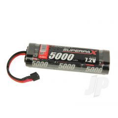 Superpax Battery SC 7.2V 6-Cell 5000mAh NiMH Stick HCT