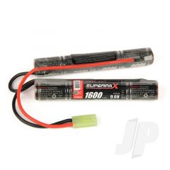 NiMH 9.6V 1600mAh 2/3A Saddle-Stick mTam