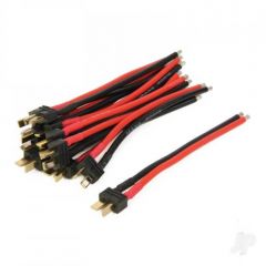 Pigtail Connector Pack HCT Male 4in (10pcs)