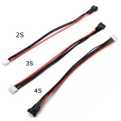 Balance Cable Extensions Black 230mm 2S 3S 4S LiPo JST-XH