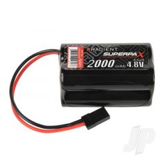 NiMH 4.8V 2000mAh AA Square Rx JR