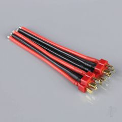Pigtail Connector Pack Deans Male 4in Lead 12AWG 100mm (5pcs)