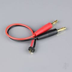 Charge Lead 4mm Bullet to Mini Deans Male 18AWG 150mm (ESC End)