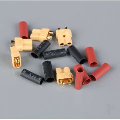 XT30 Female (Battery End) including Heat Shrink (5pcs)