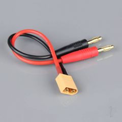 Charge Lead 4mm Bullet to XT60 Male 14AWG 150mm (ESC End)