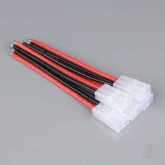 Pigtail Connector Tamiya Female 14AWG 100mm (Battery End) (5pcs)
