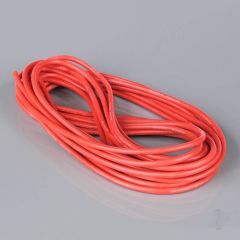 Silicone Wire 12AWG 680 Strand 25ft / 7.5m Red (on a roll)