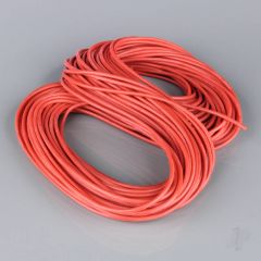 Silicone Wire 16AWG 100ft / 30m Red (on a roll)