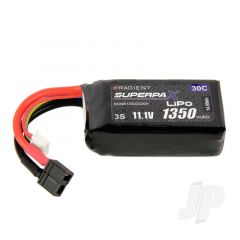 LiPo 3S 1350mAh 11.1V 30C Deans (HCT)