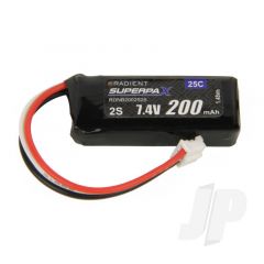 Radient LiPo 2S 200mAh 7.4V 25C 3PIN