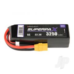 LiPo 6S 3200mAh 22.2V 50C XT90