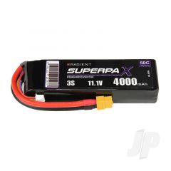 LiPo 3S 4000mAh 11.1V 50C XT60