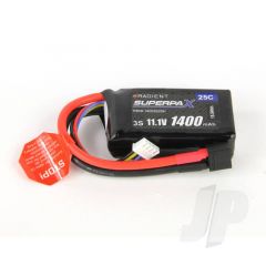 LiPo 3S 1400mAh 11.1V 25C HCT