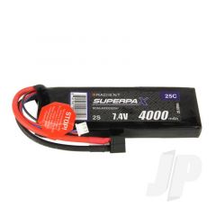 LiPo 2S 4000mAh 7.4V 25C HCT