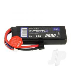 LiPo 2S 5000mAh 7.4V 35C HCT