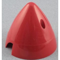 Red Plastic 2 piece 3inch Spinner