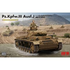 Ryefield Model 1/35 Pz.Kpfw.III Ausf.J (FULL INTERIOR) RM5072